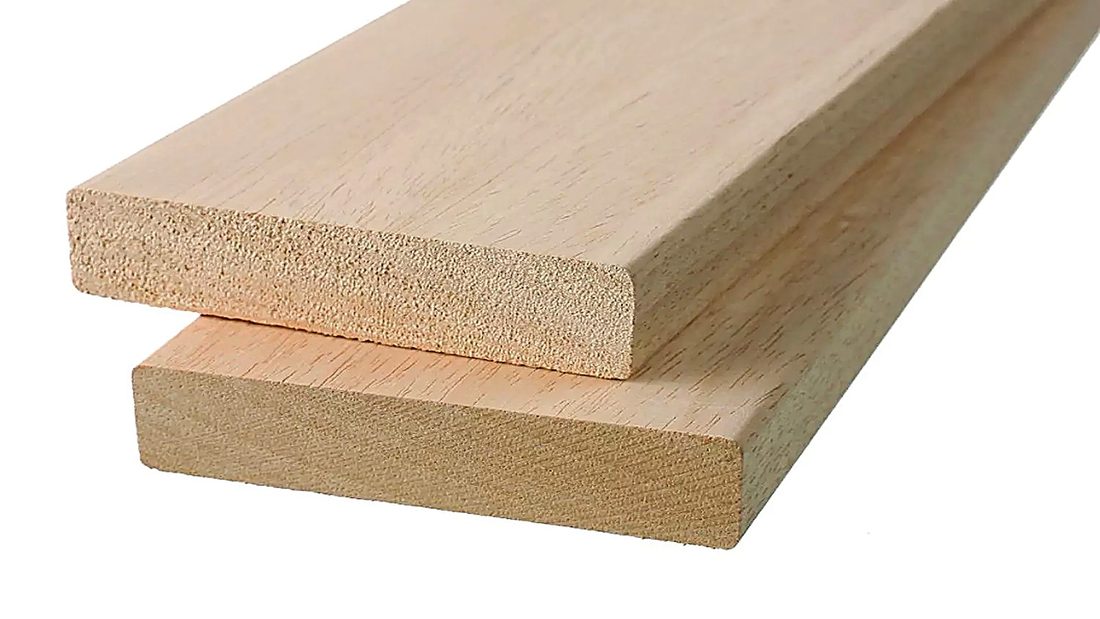 Bois débité de Ayous (Obeche)