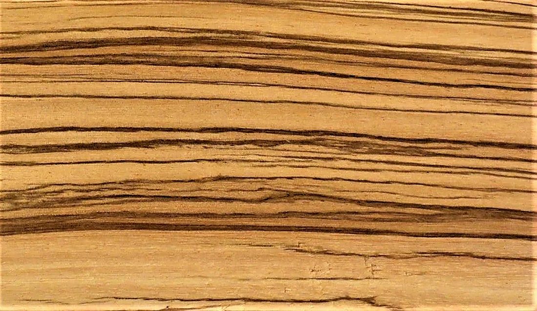 Bois débité de Zingana (Zebrano)